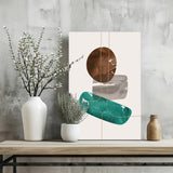 Line Art V5 Aluminum Print.