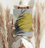 Line Art V8 Aluminum Print.