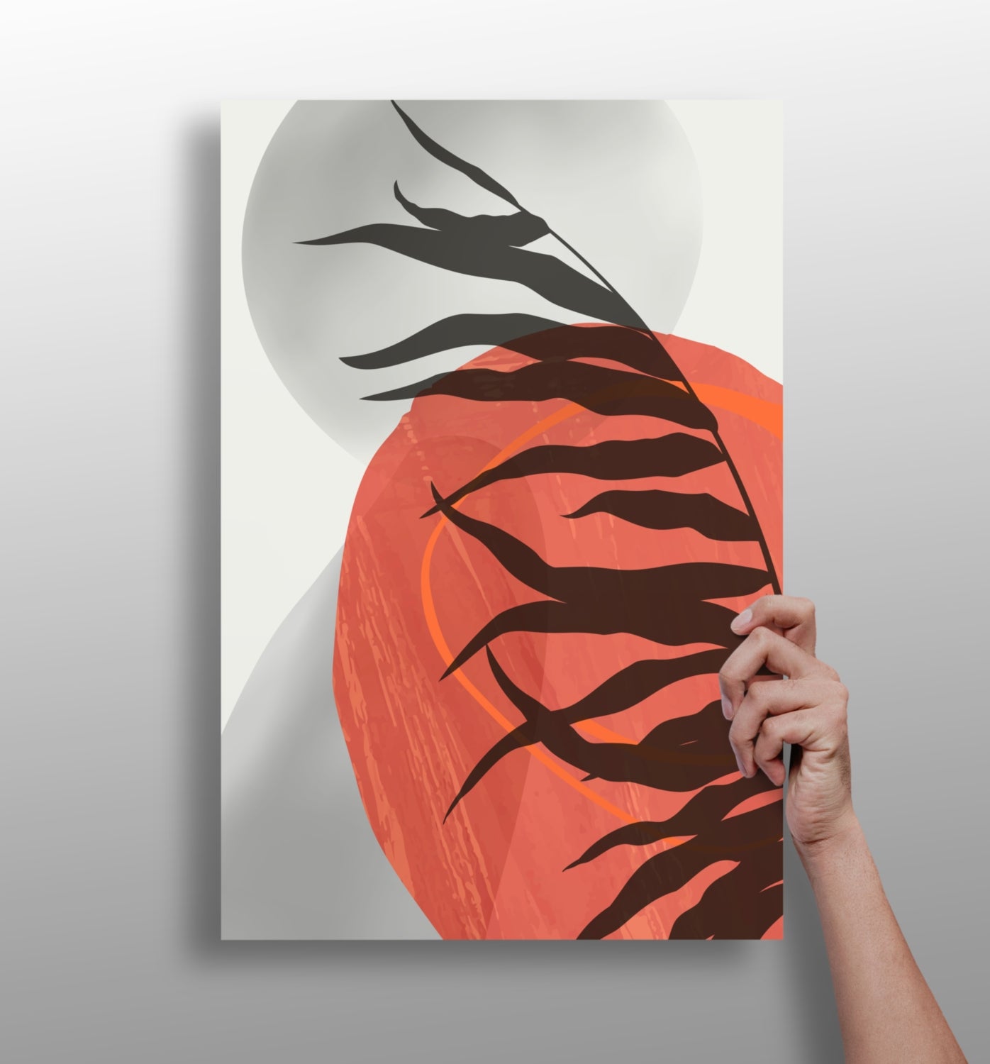 Line Art V10 Aluminum Print.