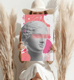 Contemporary Art Aluminum Print.