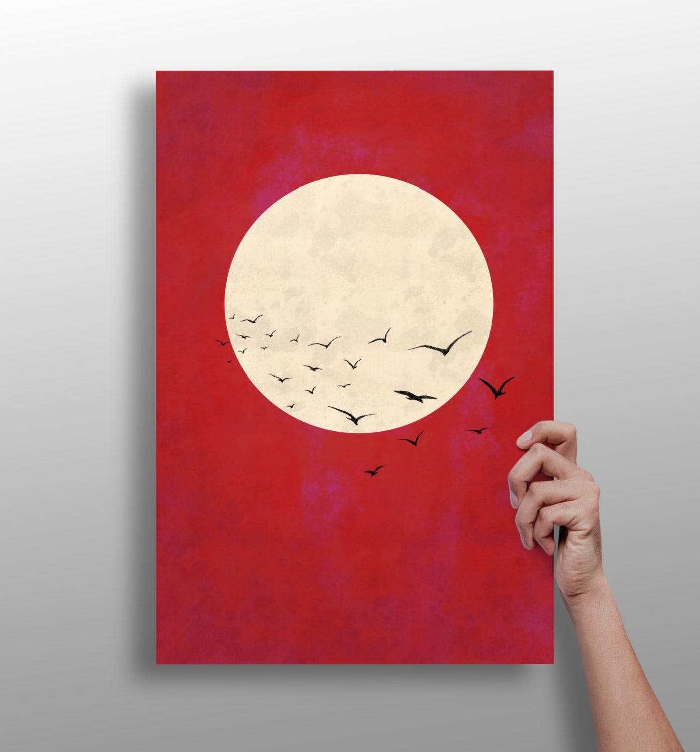 Flying To The Future Aluminum Print.