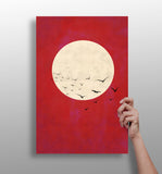 Flying To The Future Aluminum Print.