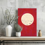 Flying To The Future Aluminum Print.