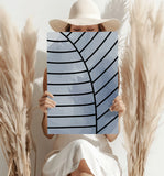 Line Art V12 Aluminum Print.