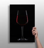 Red Wine Aluminum Print.