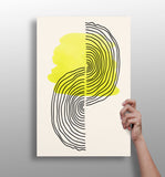 Abstract Gravity V2 Aluminum Print.