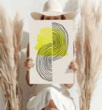 Abstract Gravity V2 Aluminum Print.