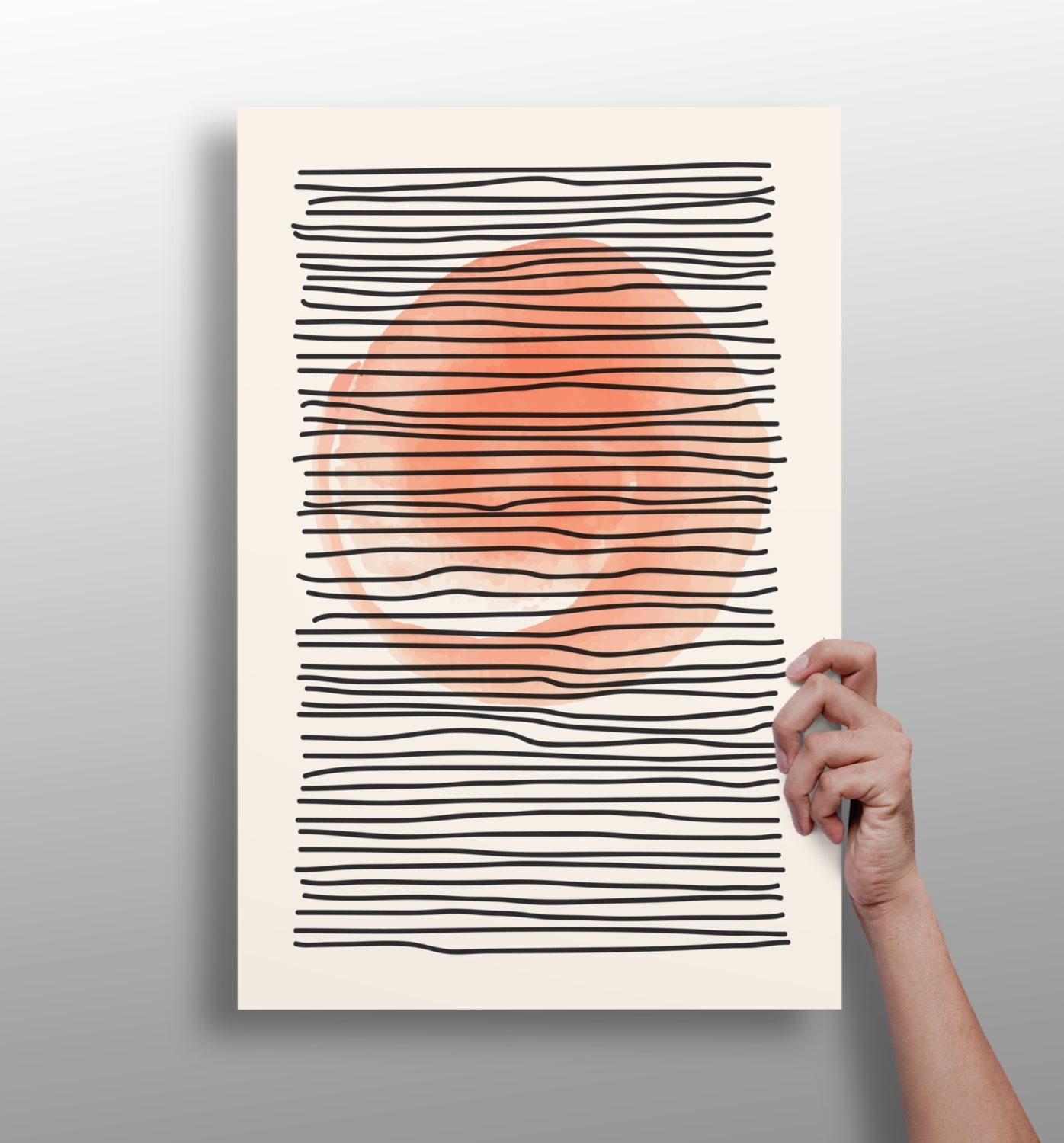 Abstract Gravity V3 Aluminum Print.