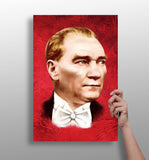 Ataturk Aluminum Print.