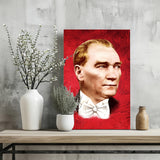 Ataturk Aluminum Print.