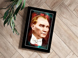Ataturk Aluminum Print.