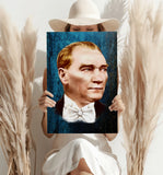 Ataturk Aluminum Print.