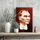 Ataturk Aluminum Print.