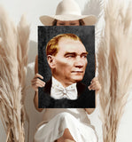 Ataturk Aluminum Print.