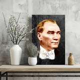 Ataturk Aluminum Print.