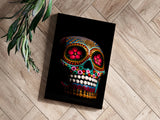 Sugar Skull Aluminum Print.