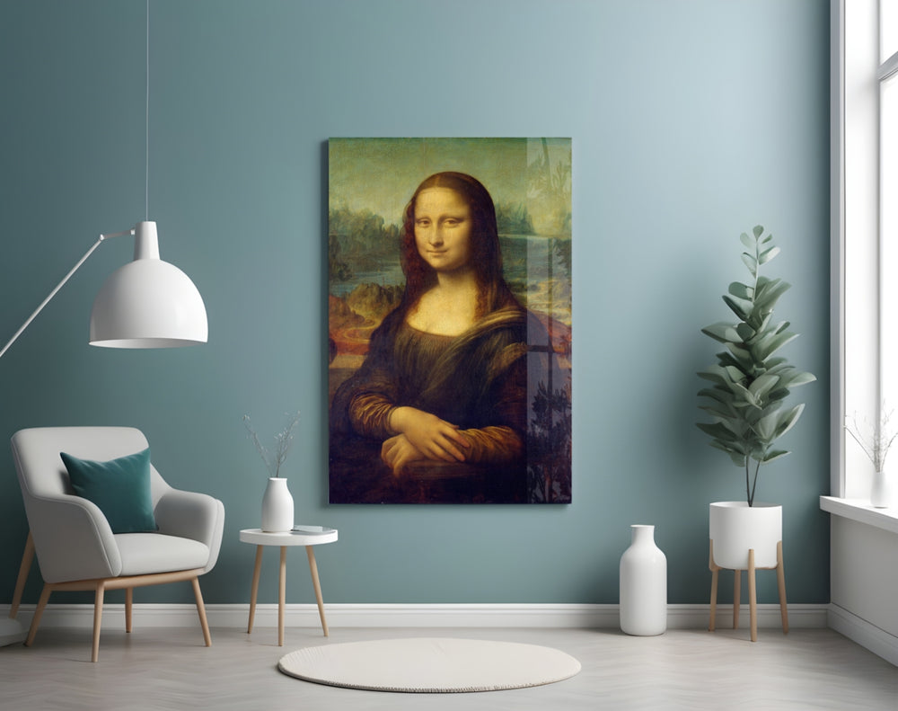 Mona Lisa panel adding heritage mood to a study