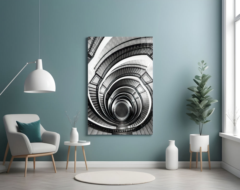 Loop panel adding editorial mood to a creative office