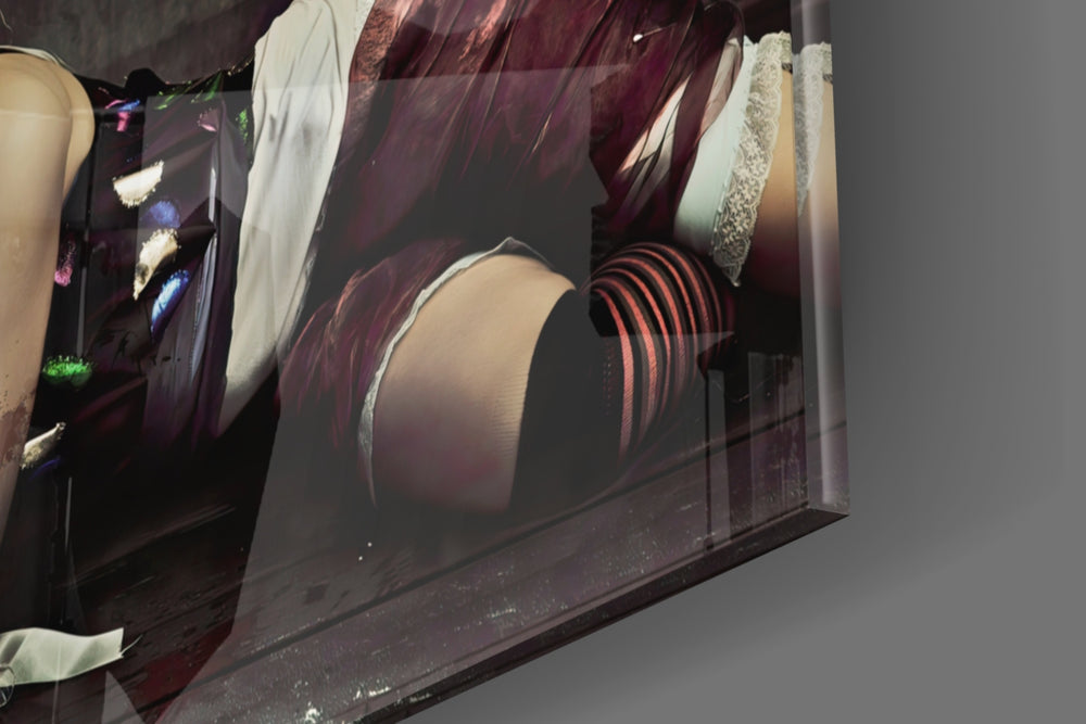 Hatter panel catching low light to reveal its tactile velvet