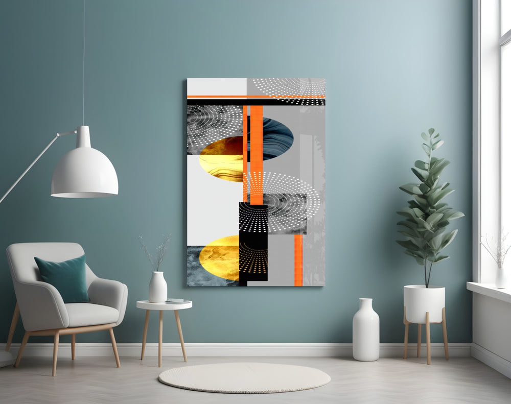 Geo Stack panel adding kinetic mood to a teen room