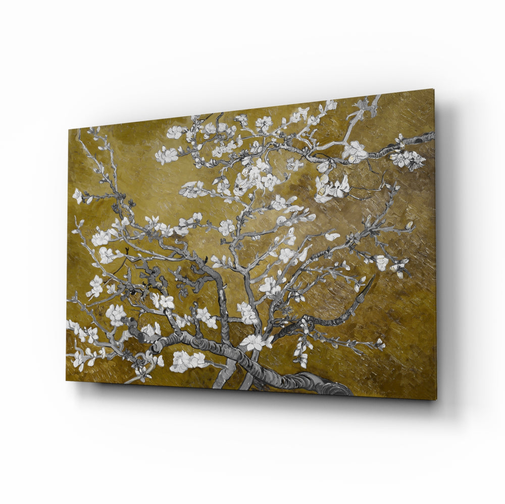 Post-impressionist panel bringing warm drama to a contemporary living space