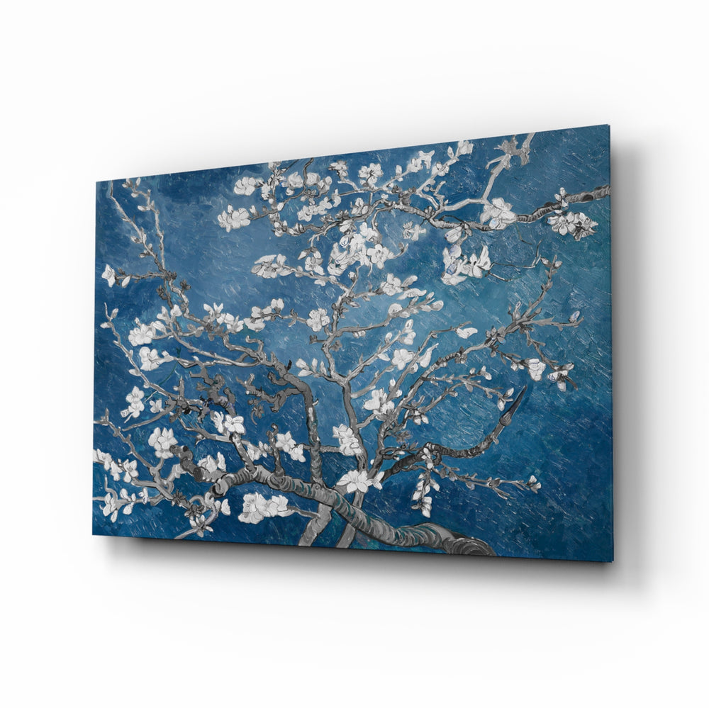 Post-impressionist panel bringing serene drama to a contemporary living space