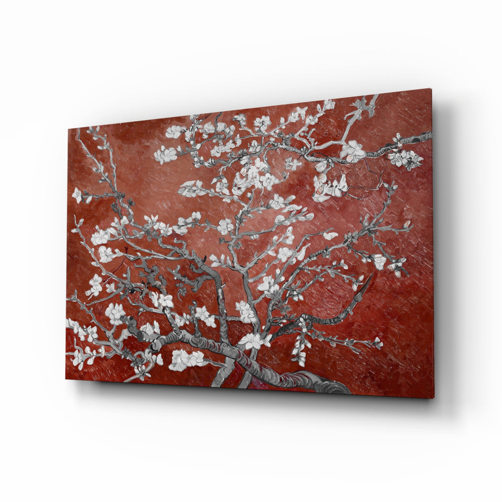 Post-impressionist panel bringing warm drama to a contemporary living space