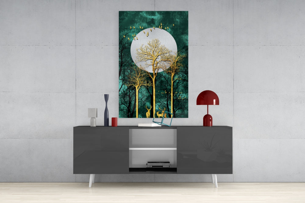 Night Glass Wall Art.