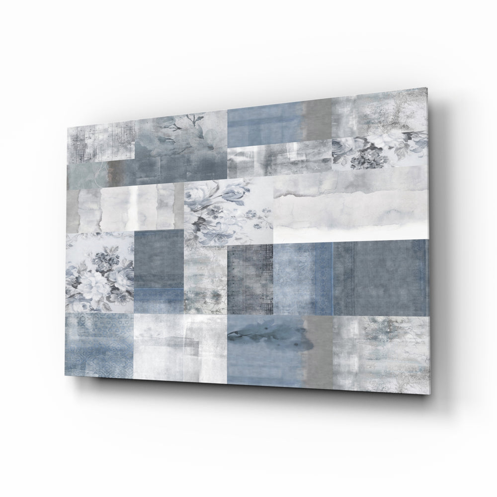 Soft-modern panel bringing serene drama to a contemporary bedroom