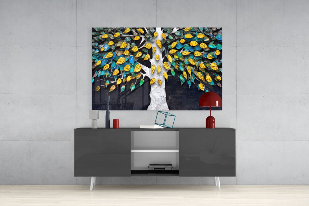 Tree of Life Glass Wall Art.