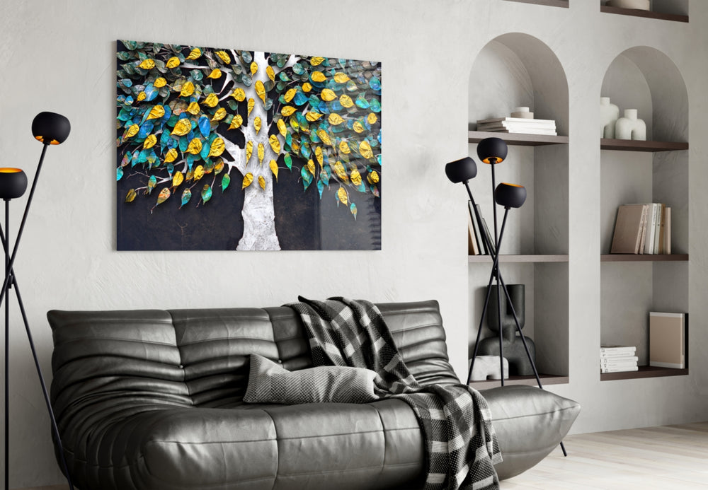 Jewel Tree panel adding editorial mood to a study