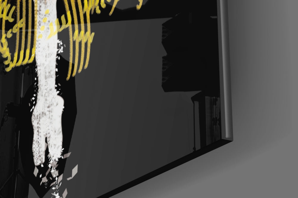 Gold Ballerina panel catching low light to reveal its tactile shimmer