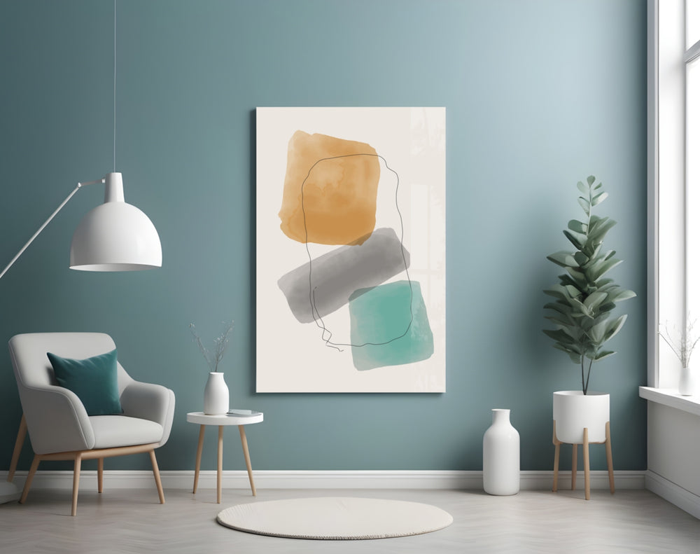 Soft Trio panel adding reflective mood to a study
