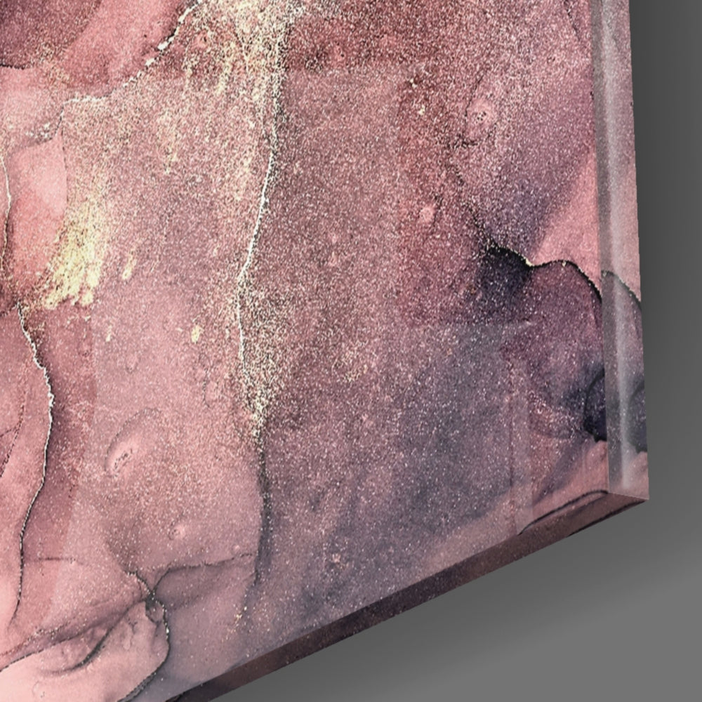 Rose Cloud panel catching brass-light to reveal its tactile bloom