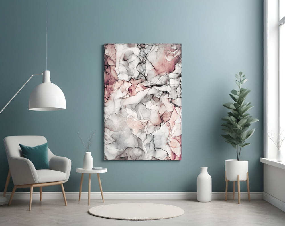 Ivory Veins panel adding serene mood to a bathroom