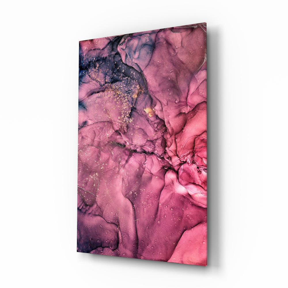 Romantic-luxe panel bringing editorial drama to a contemporary living space