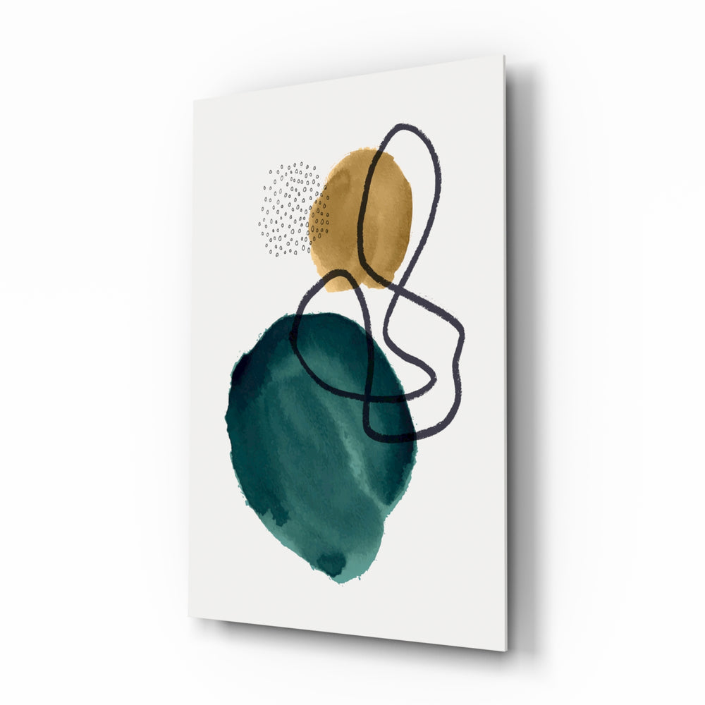 Scandi-boho panel bringing calm drama to a contemporary living space