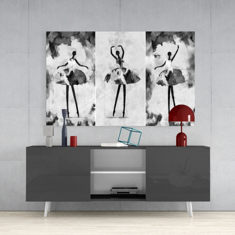 Ballerina Glass Wall Art.