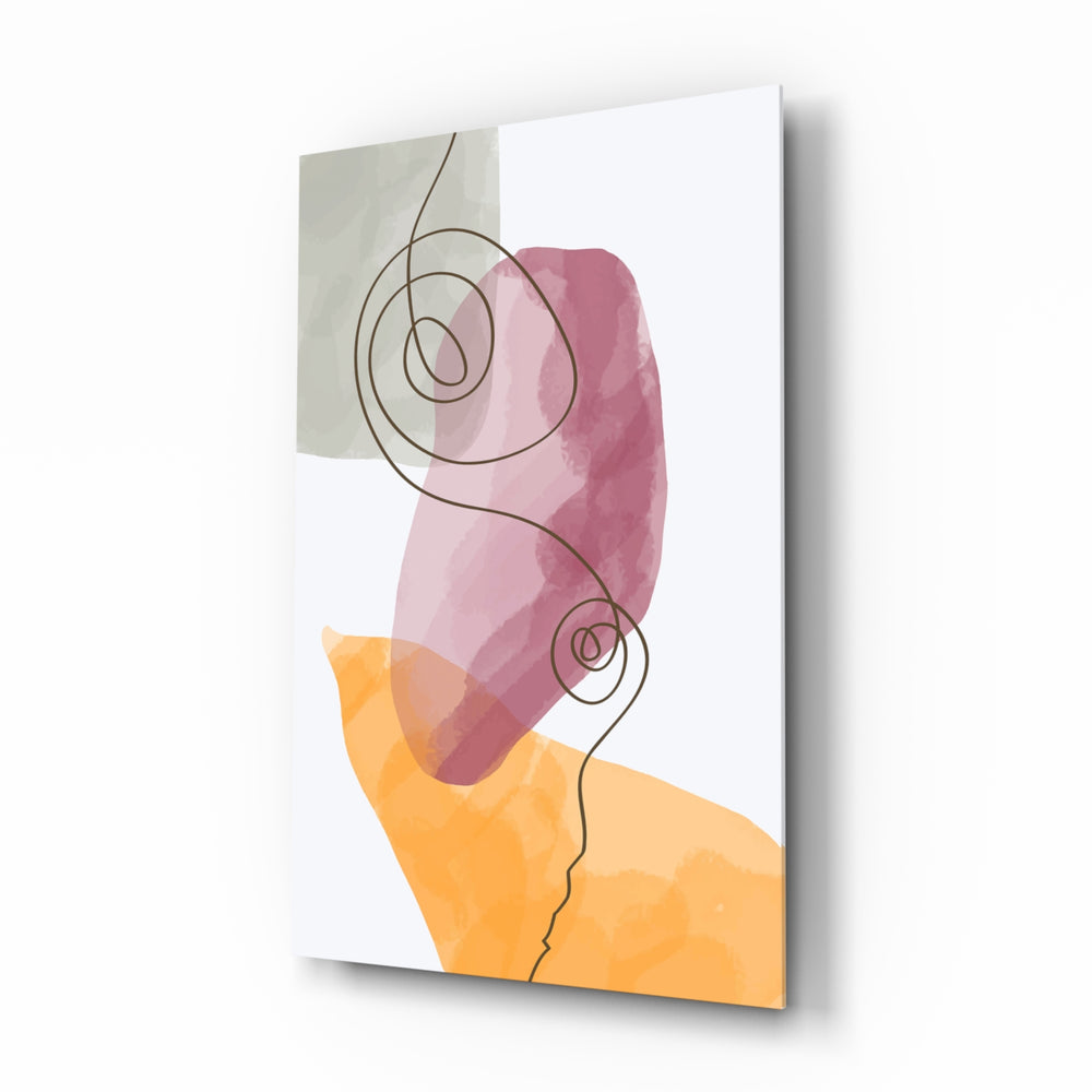 Scandi-warm panel bringing calm drama to a contemporary living space