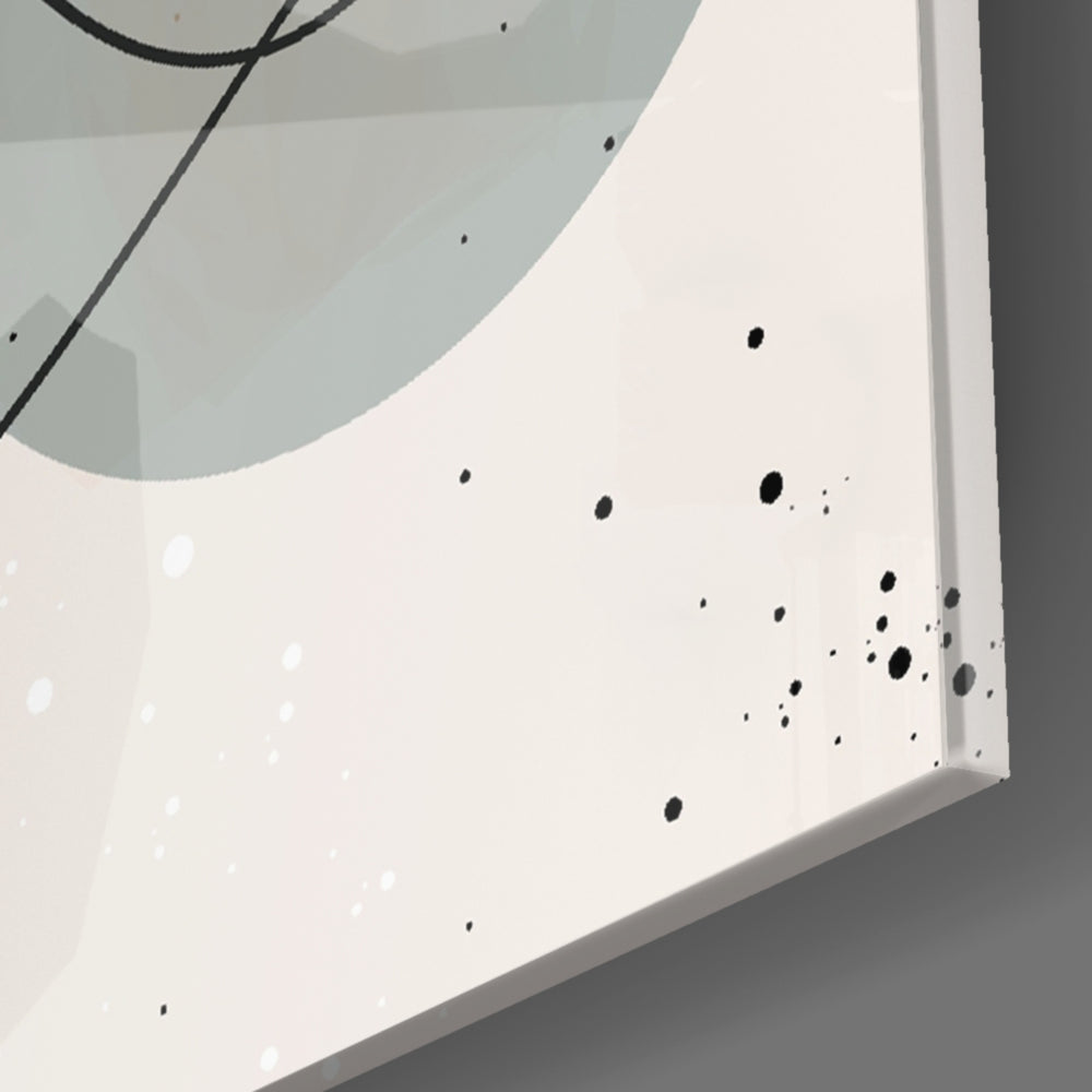 Line Portrait panel catching window light to reveal its tactile flow