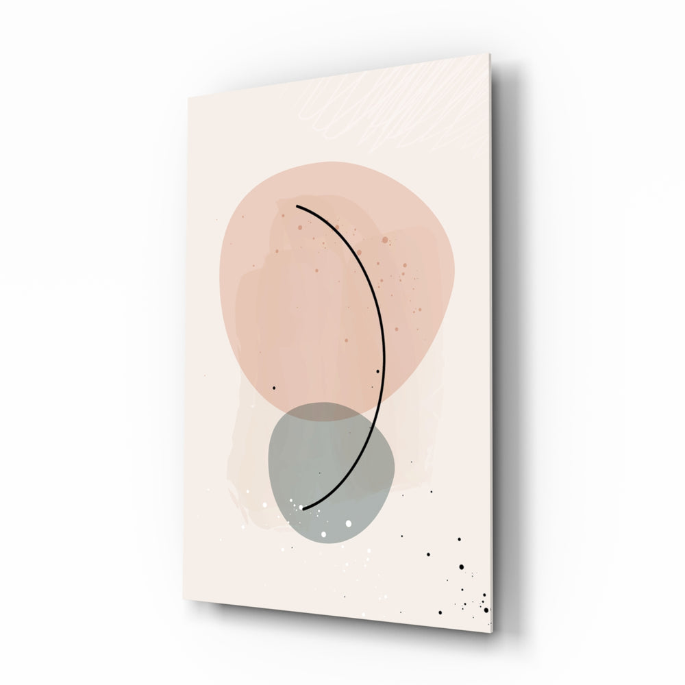 Scandi-pastel panel bringing calm drama to a contemporary living space