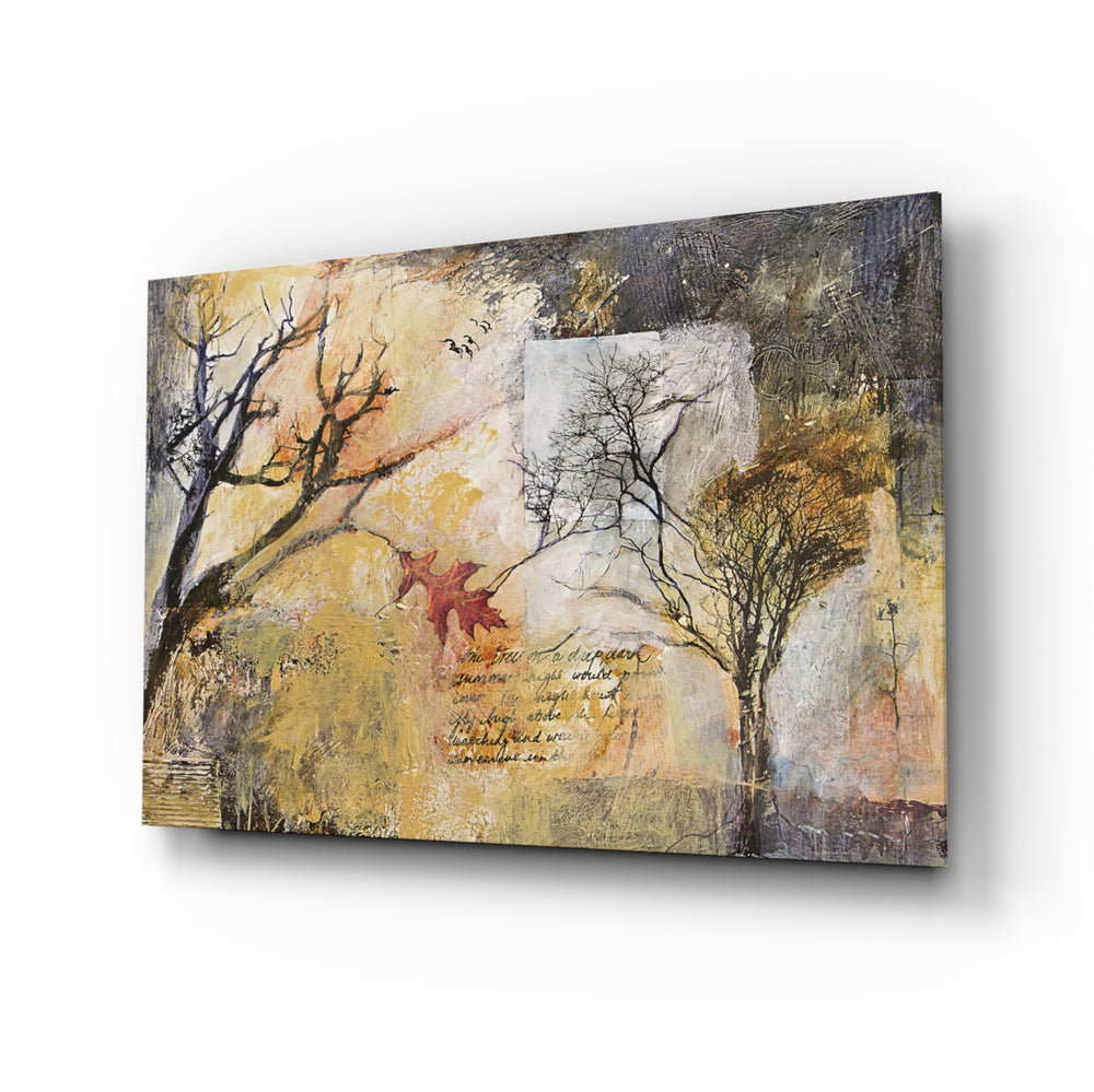 Vintage-collage panel bringing nostalgic drama to a contemporary living space