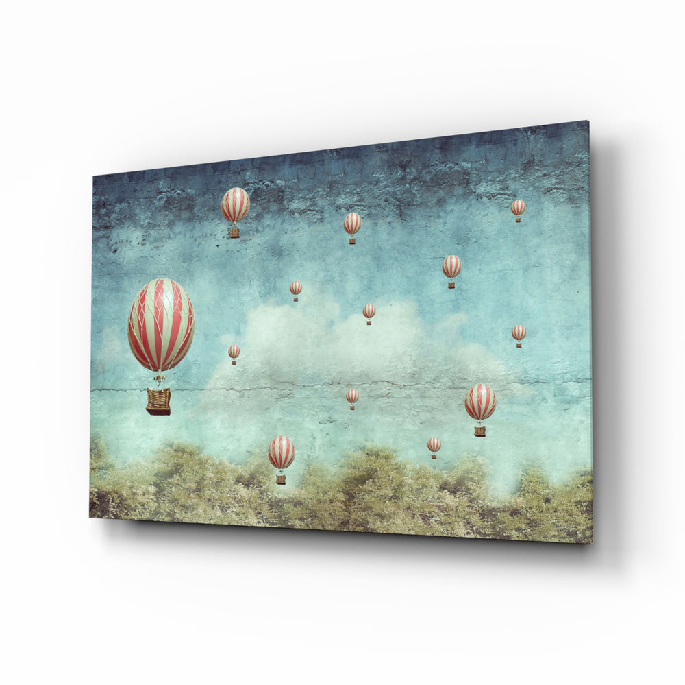 Retro-vintage panel bringing nostalgic drama to a contemporary study