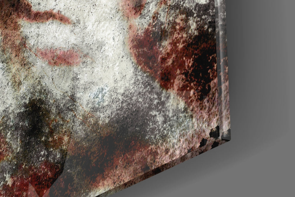 Grunge Tiger panel catching brass-light to reveal its tactile texture