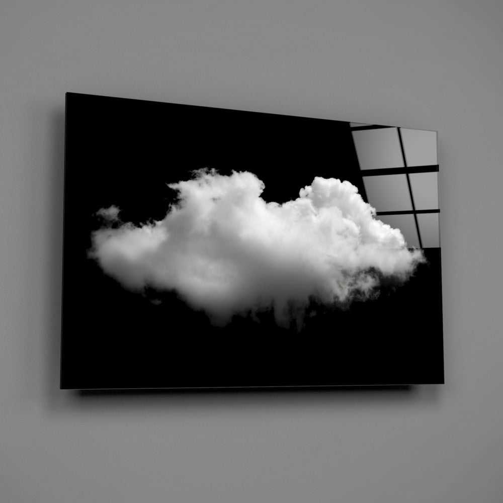 Solo Cloud close-up showing billowing cumulus against velvet black