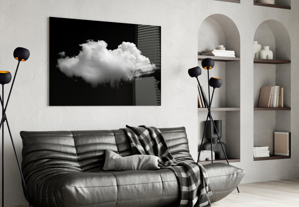 Solo Cloud panel adding calm mood to a hallway