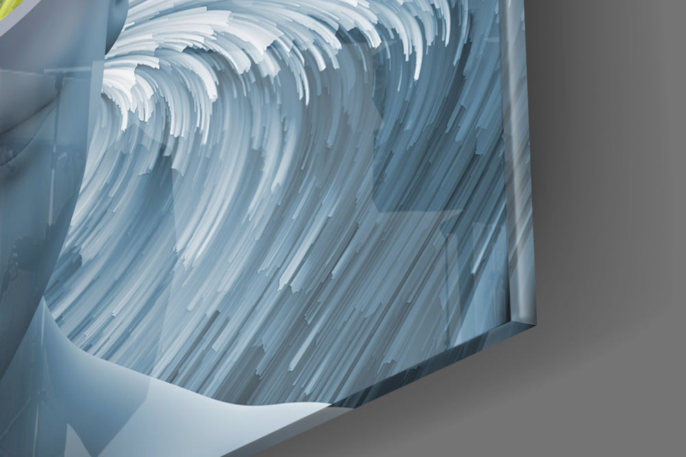 Color of Gray panel catching window light to reveal its electric saturation