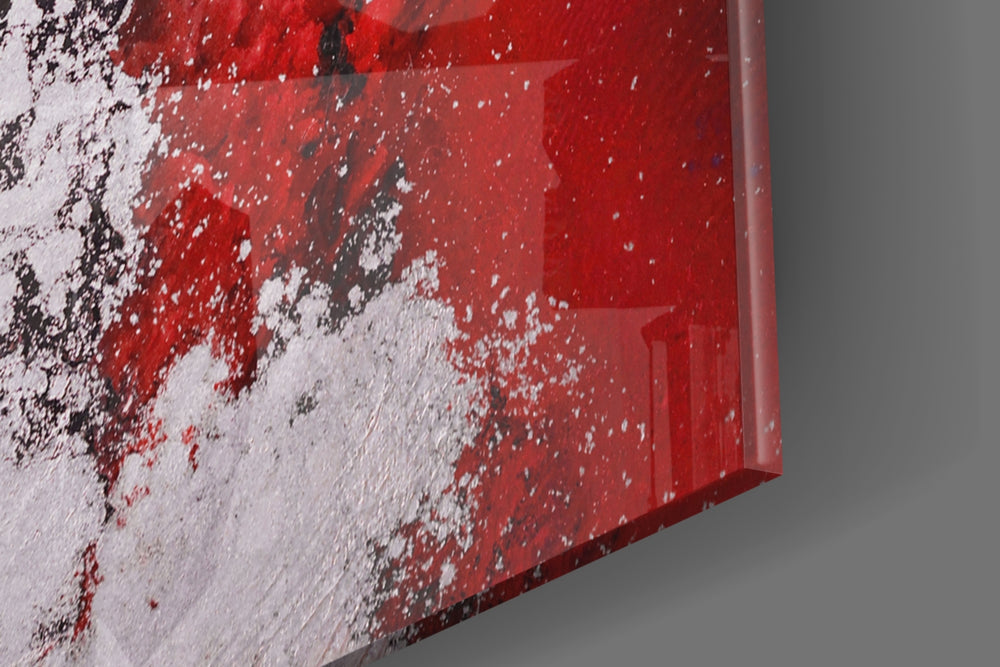 Colors of Abstraction panel catching window light to reveal its dramatic saturation