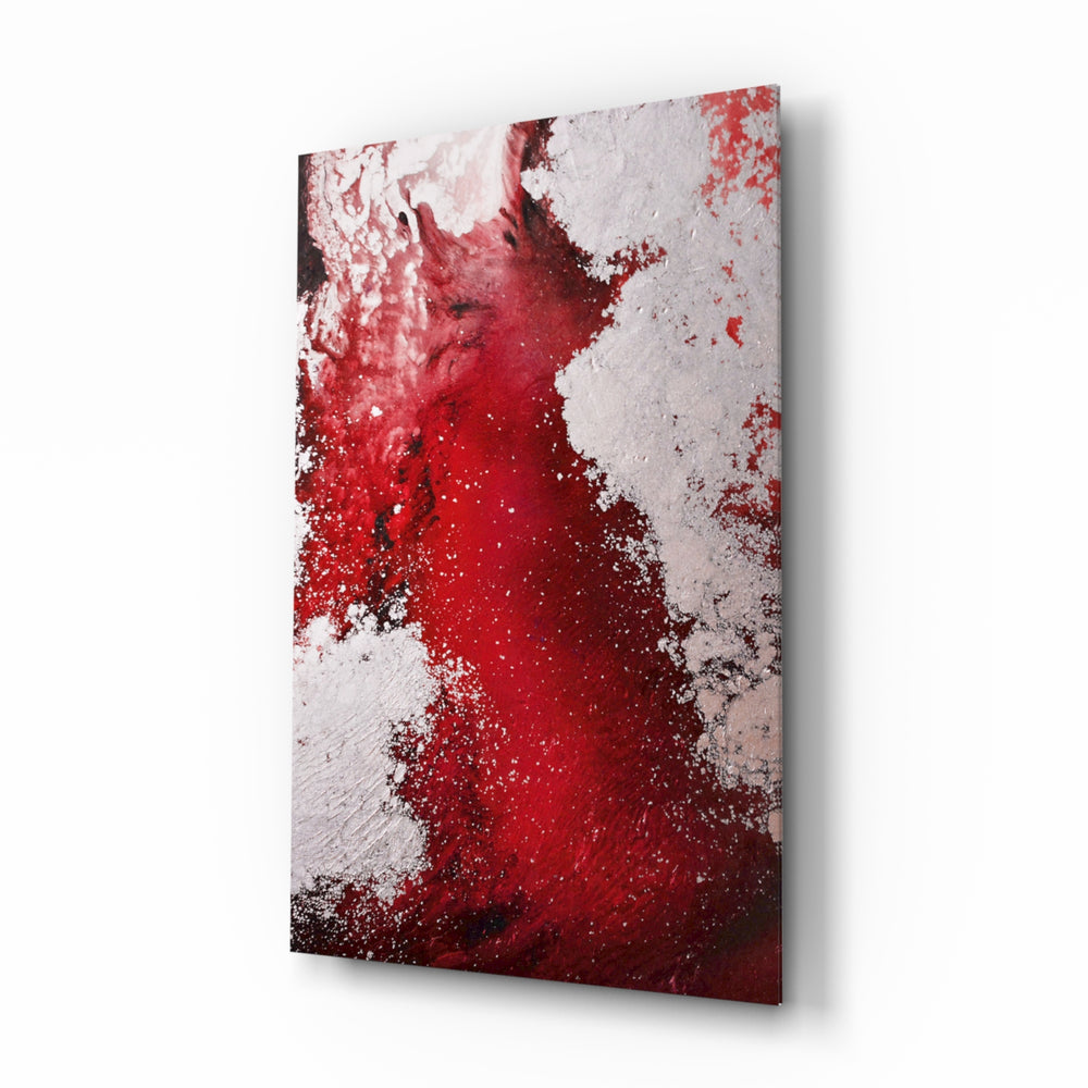 Fluid-noir panel bringing bold energy to a contemporary lounge