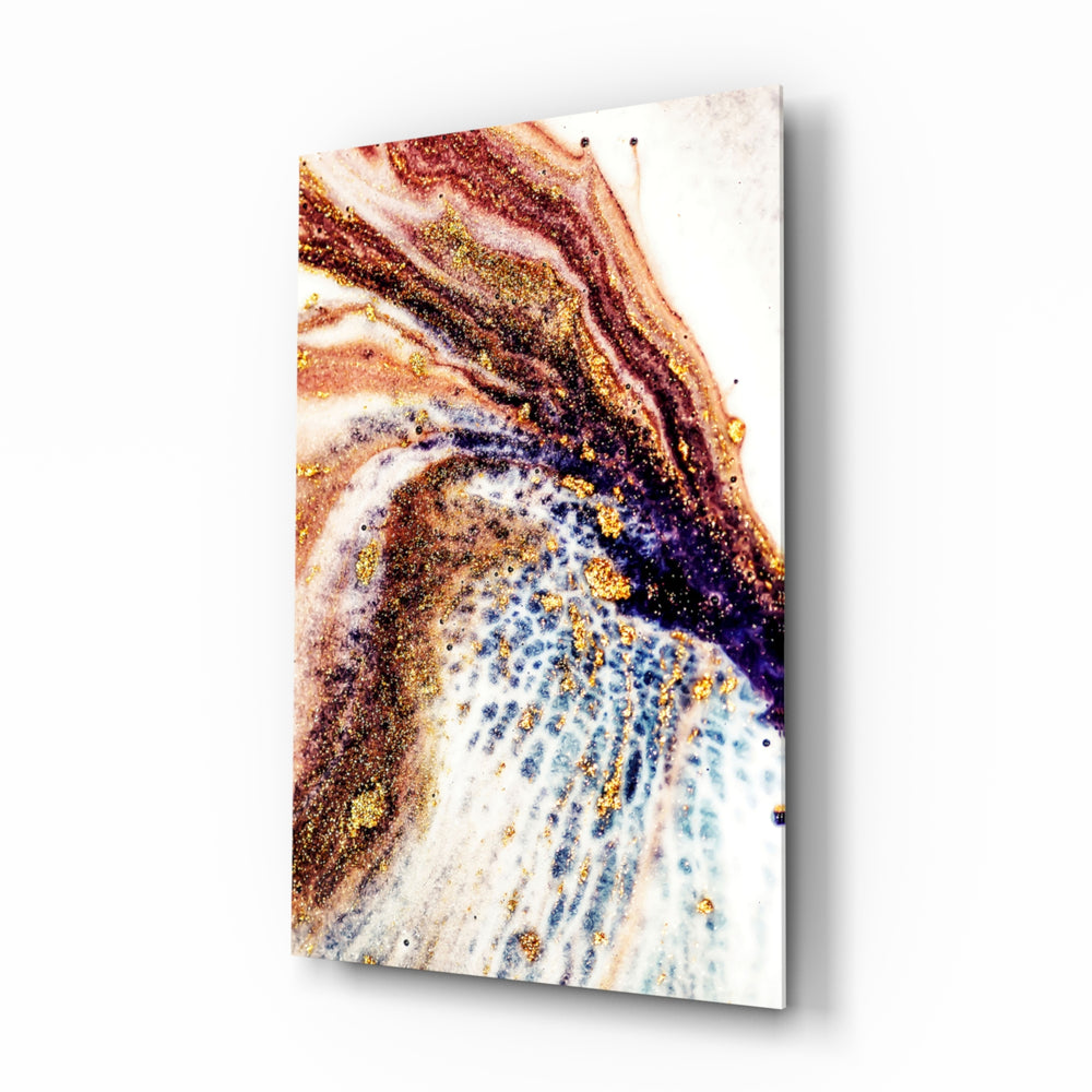 Agate-luxury panel bringing luxurious warmth to a contemporary lounge